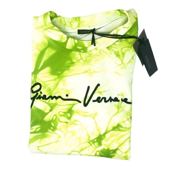 Brand New Versace Tie-Dye Print Sweatshirt - Picture 4 of 7
